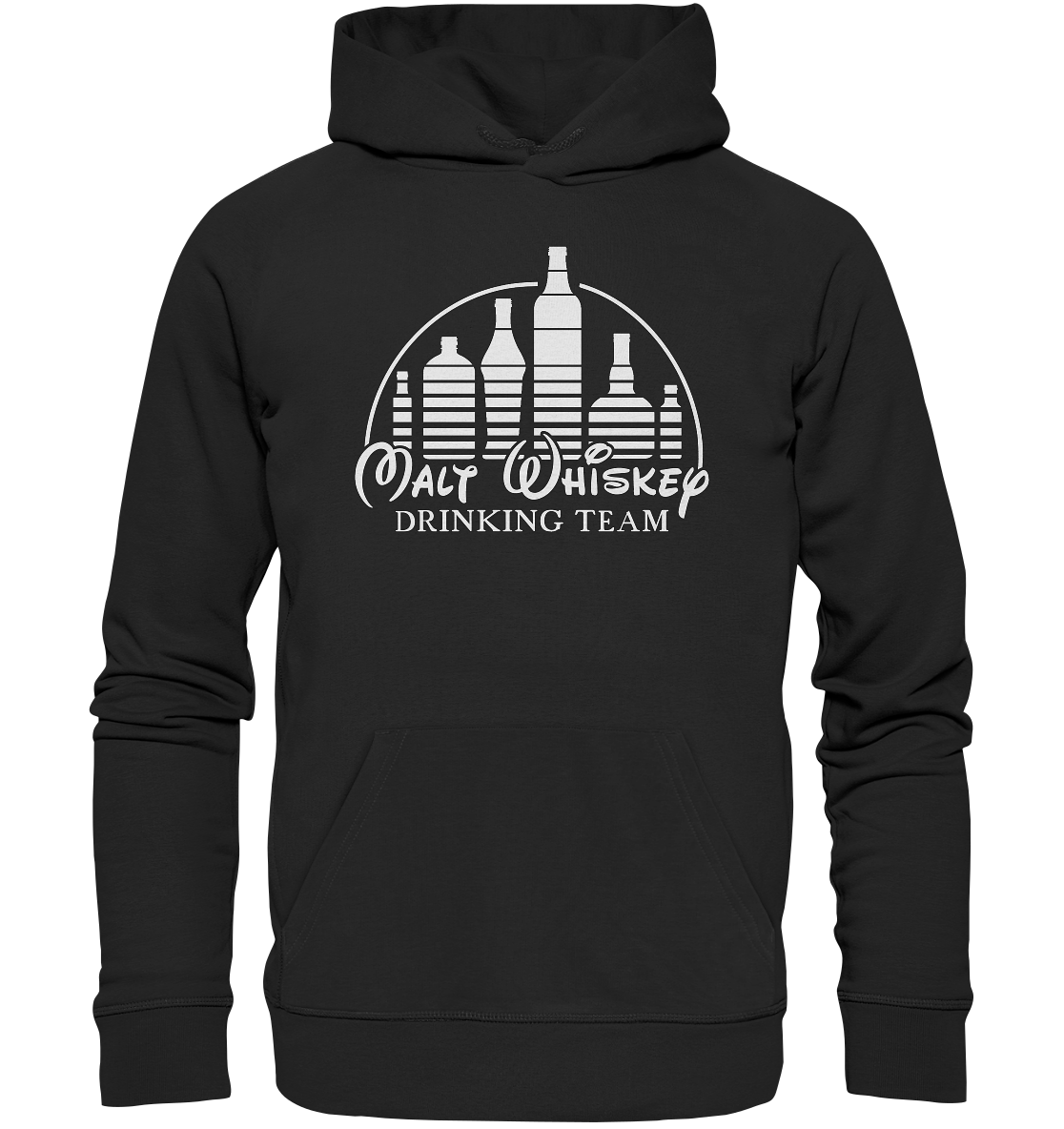 Malt Whiskey "Drinking Team" - Organic Hoodie