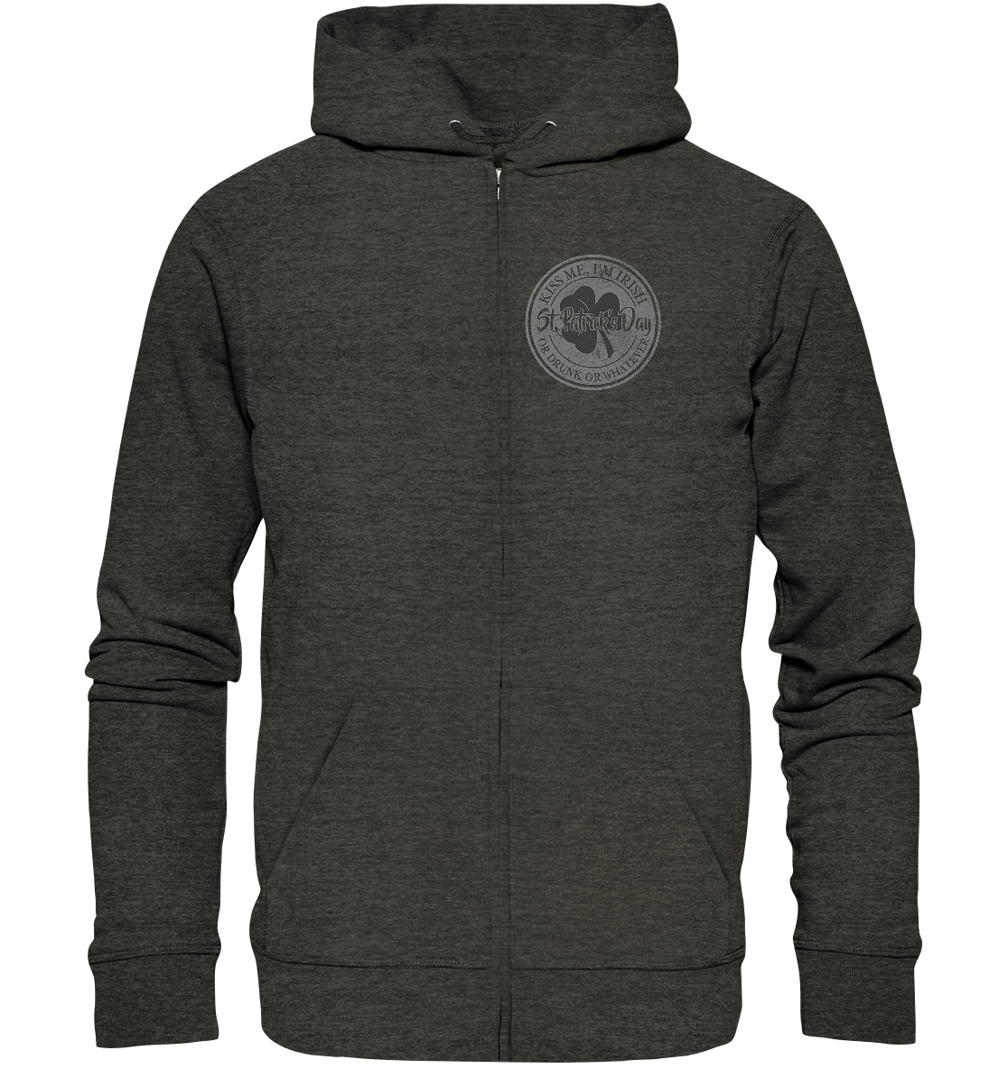 St. Patrick's Day "Whatever" - Organic Zipper