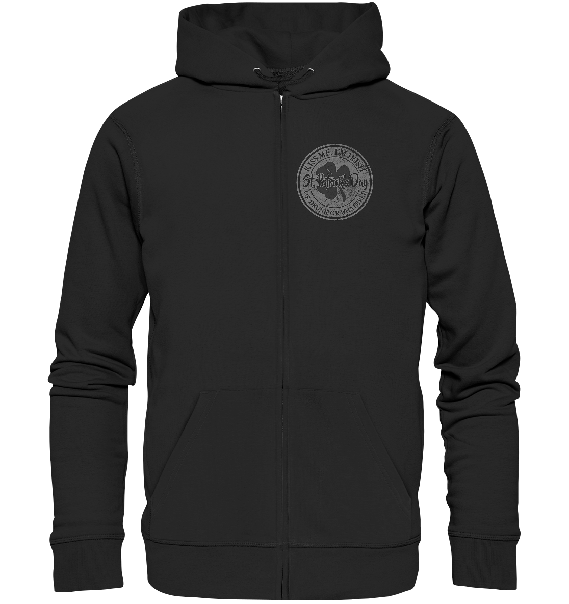 St. Patrick's Day "Whatever" - Organic Zipper
