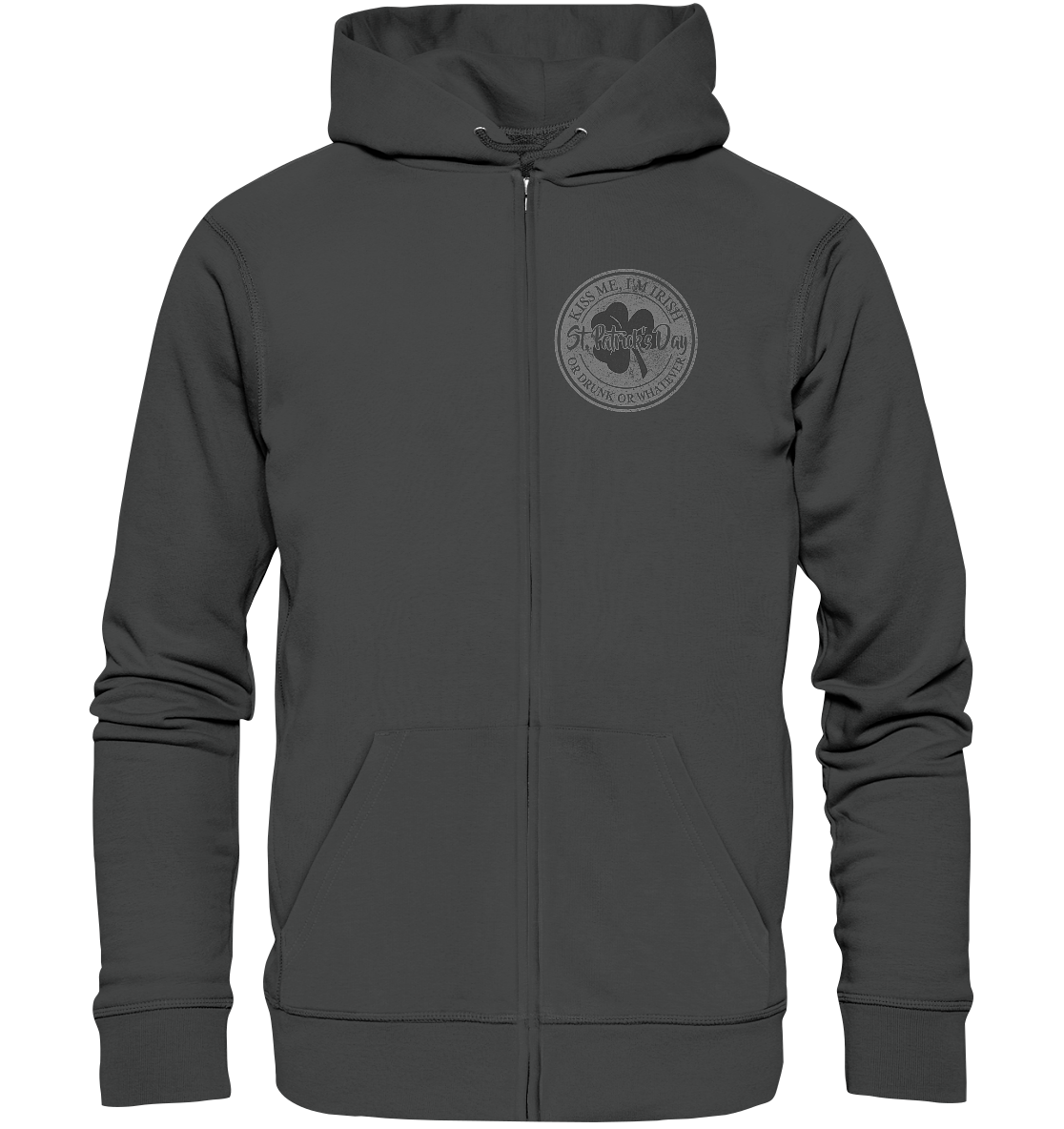 St. Patrick's Day "Whatever" - Organic Zipper