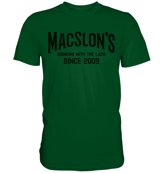 MacSlon's "Drinking With The Lads" - Premium Shirt