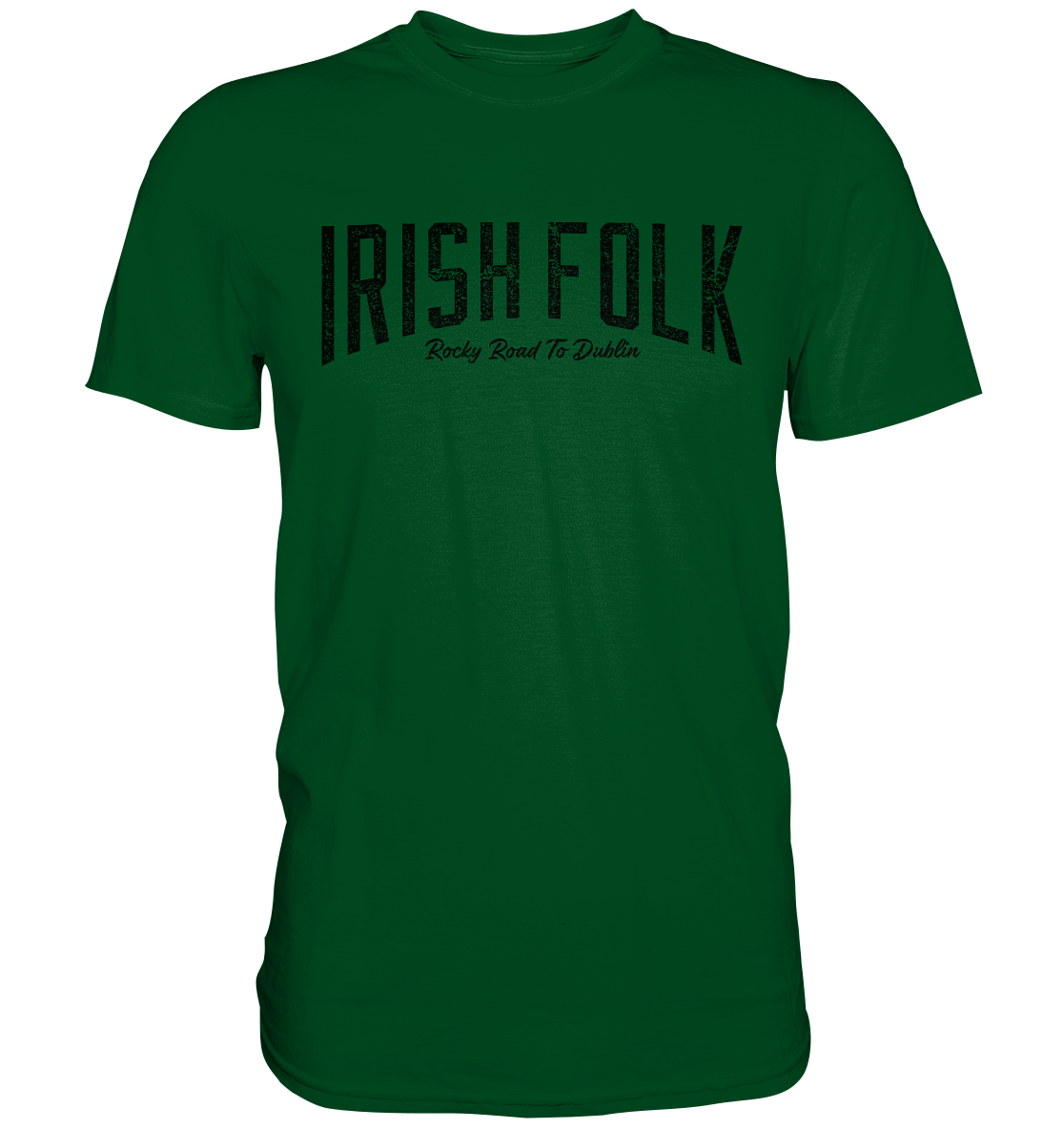 Irish Folk "Rocky Road To Dublin" - Premium Shirt