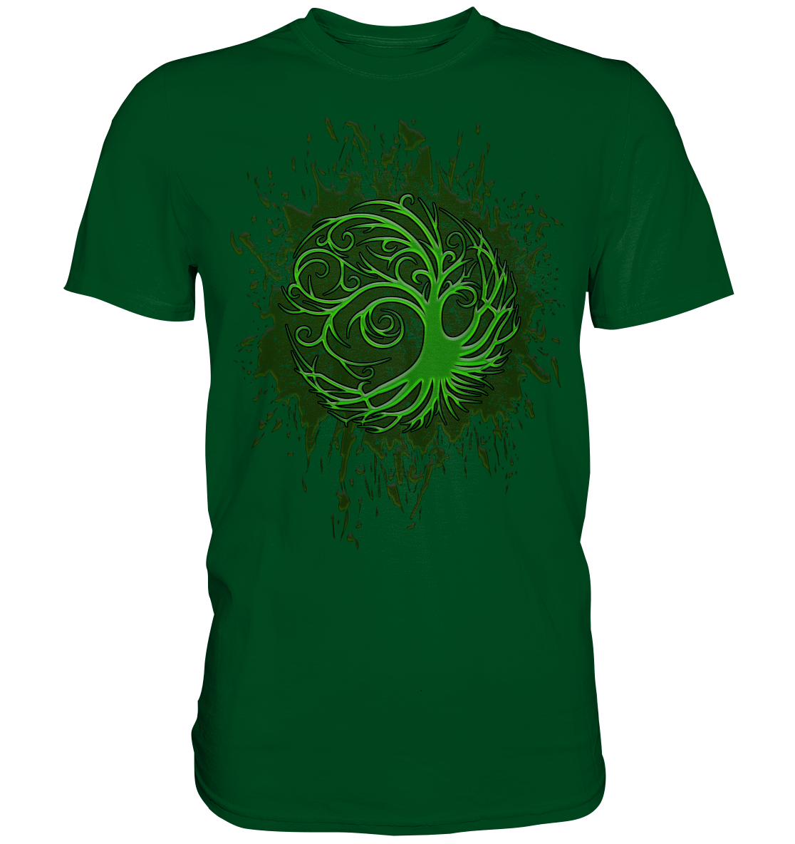 Celtic Tree "Splatter" - Premium Shirt