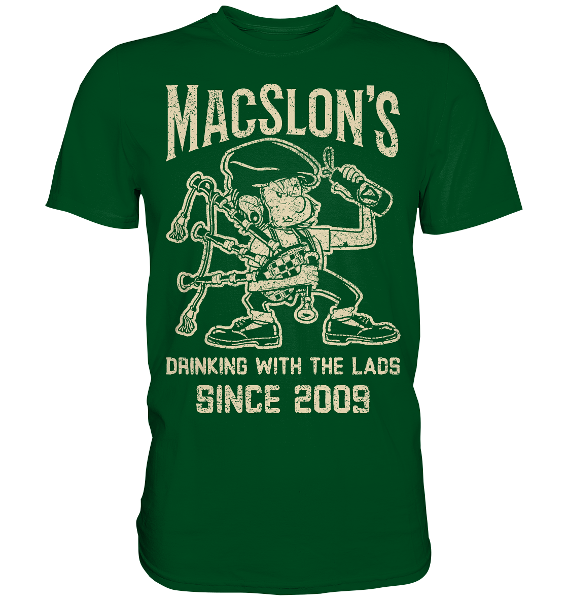 MacSlon's "Drinking With The Lads" - Premium Shirt