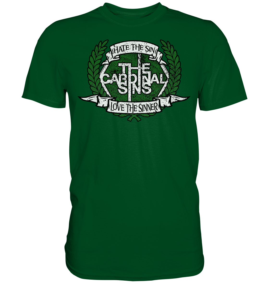 The Cardinal Sins "Crest" - Premium Shirt