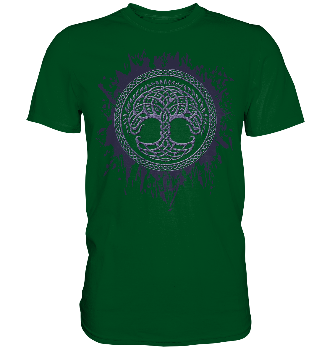 Celtic Tree "Splatter" - Premium Shirt