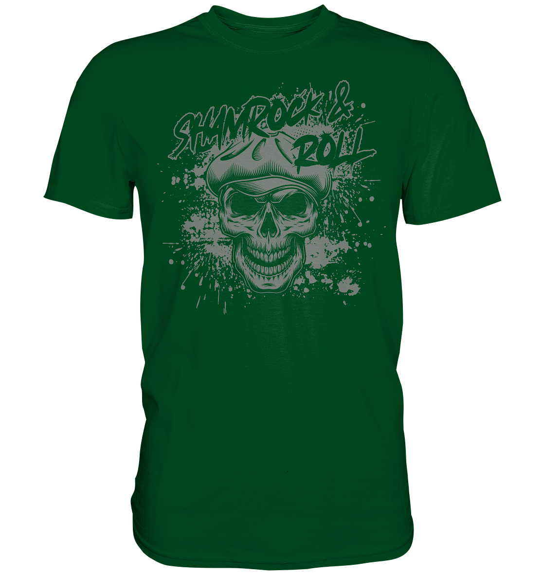 Shamrock And Roll "Skull" - Premium Shirt