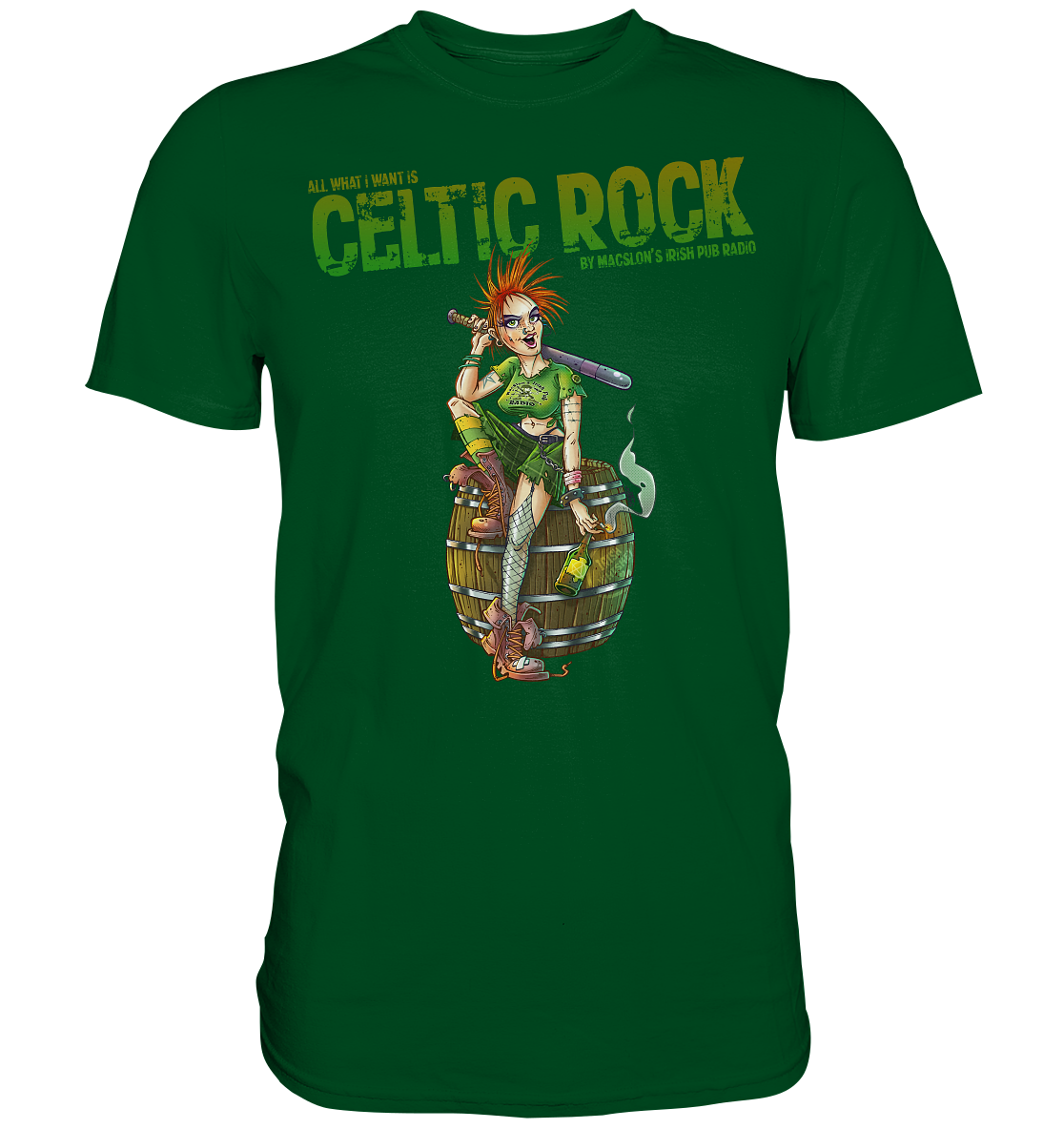 All What I Want Is "Celtic Rock" - Premium Shirt