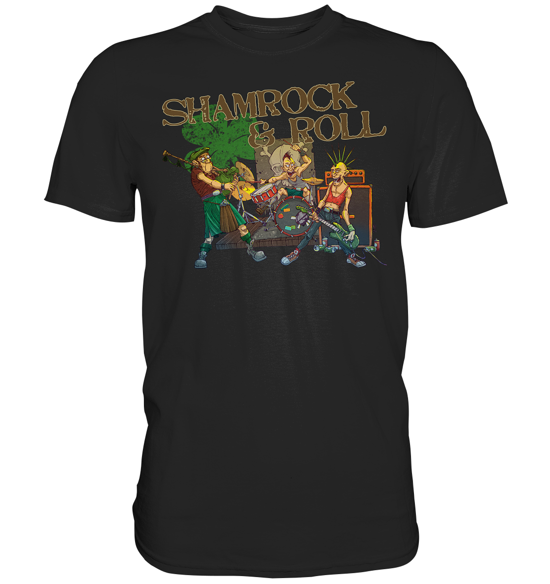 Shamrock & Roll "Band" - Premium Shirt