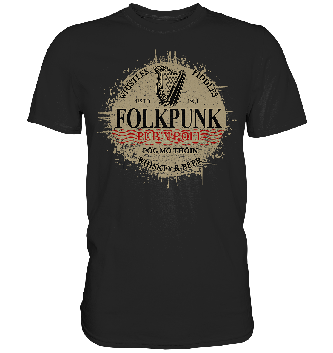 Folkpunk "Pub'n'Roll" - Premium Shirt