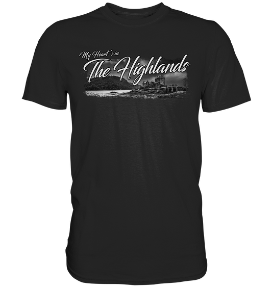"My Heart's In The Highlands" - Premium Shirt