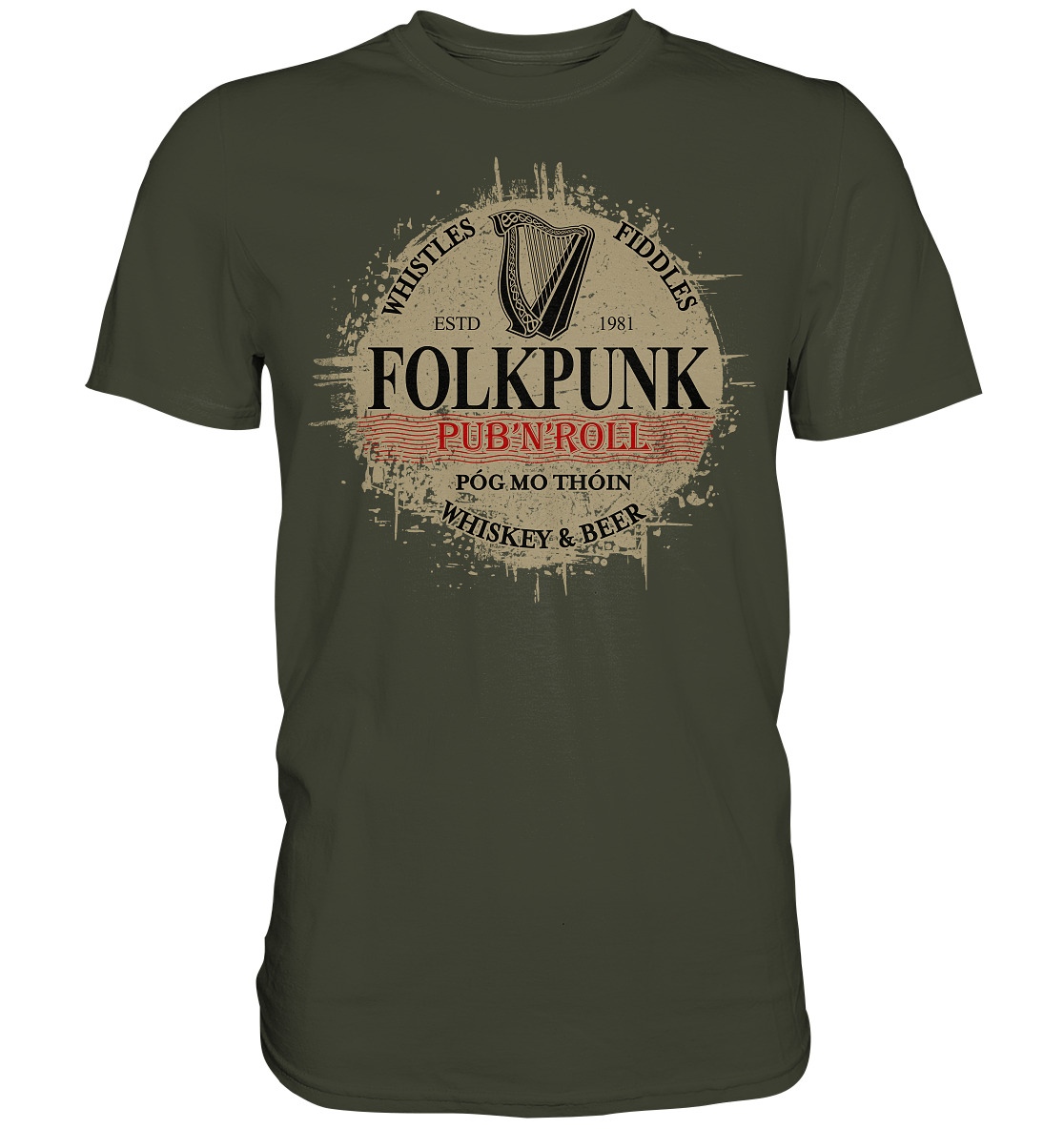 Folkpunk "Pub'n'Roll" - Premium Shirt
