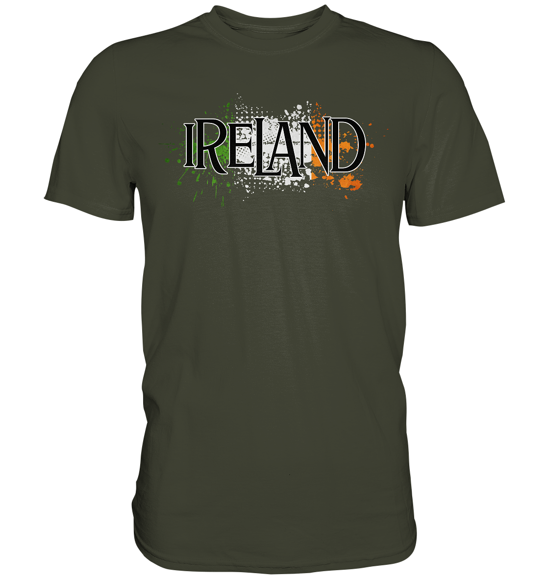 Ireland "Flag Splatter" - Premium Shirt