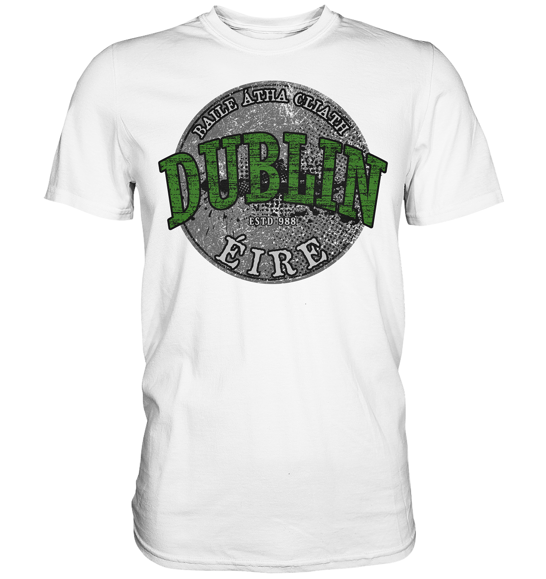Dublin "Estd 988 / Baile Átha Cliath / Éire" - Premium Shirt
