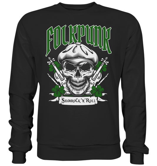 Folkpunk "Shamrock'n'Roll" - Premium Sweatshirt