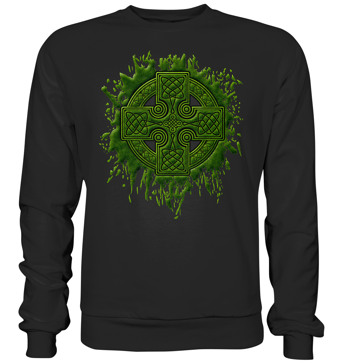 Celtic Cross "Splatter" - Premium Sweatshirt