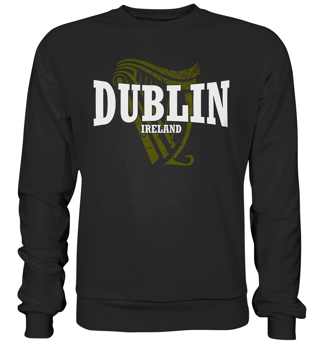 Dublin "Ireland - Harp II" - Premium Sweatshirt