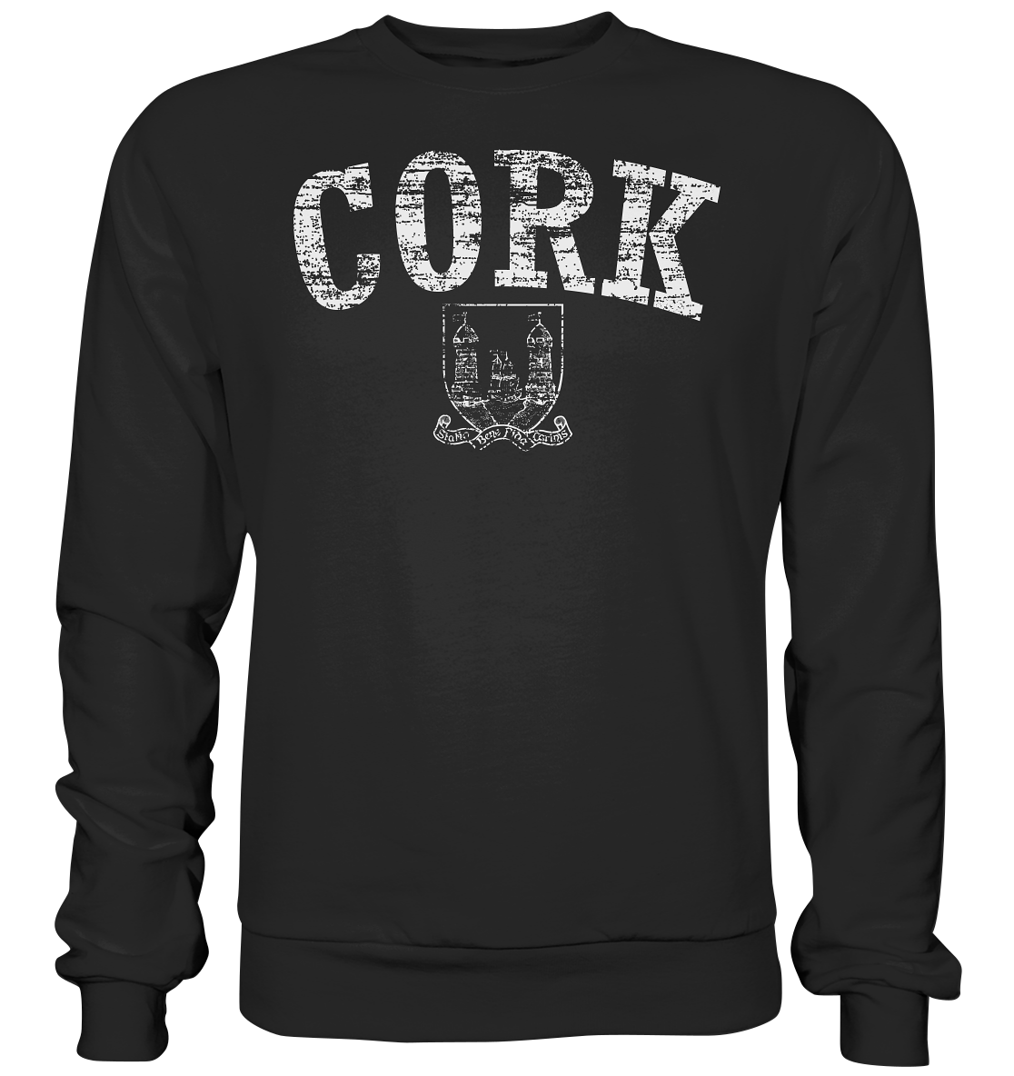"Cork - Statio Bene Fida Carinis" - Premium Sweatshirt