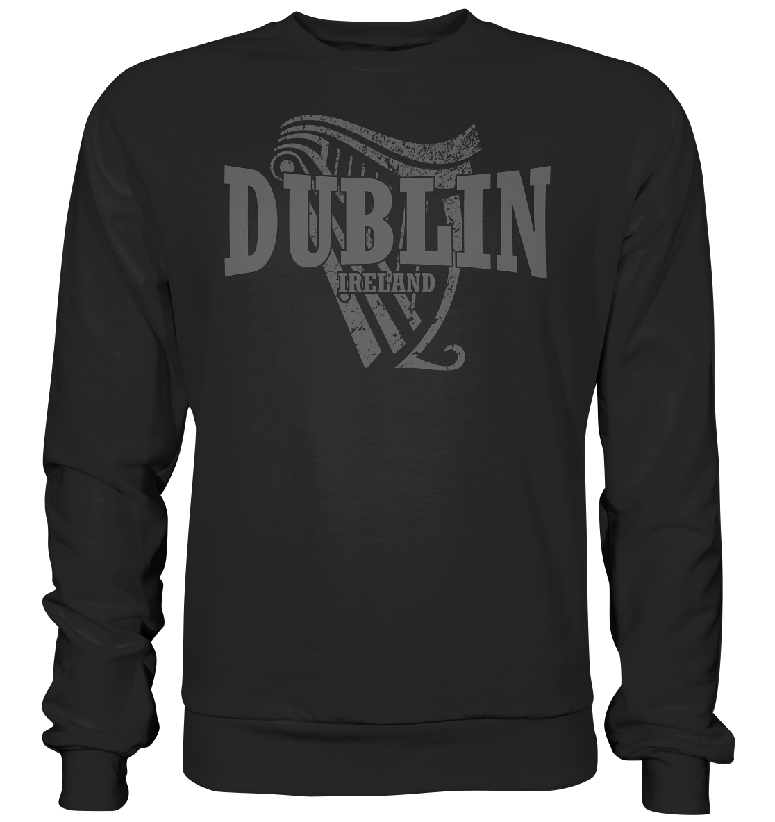 Dublin "Ireland - Harp II" - Premium Sweatshirt