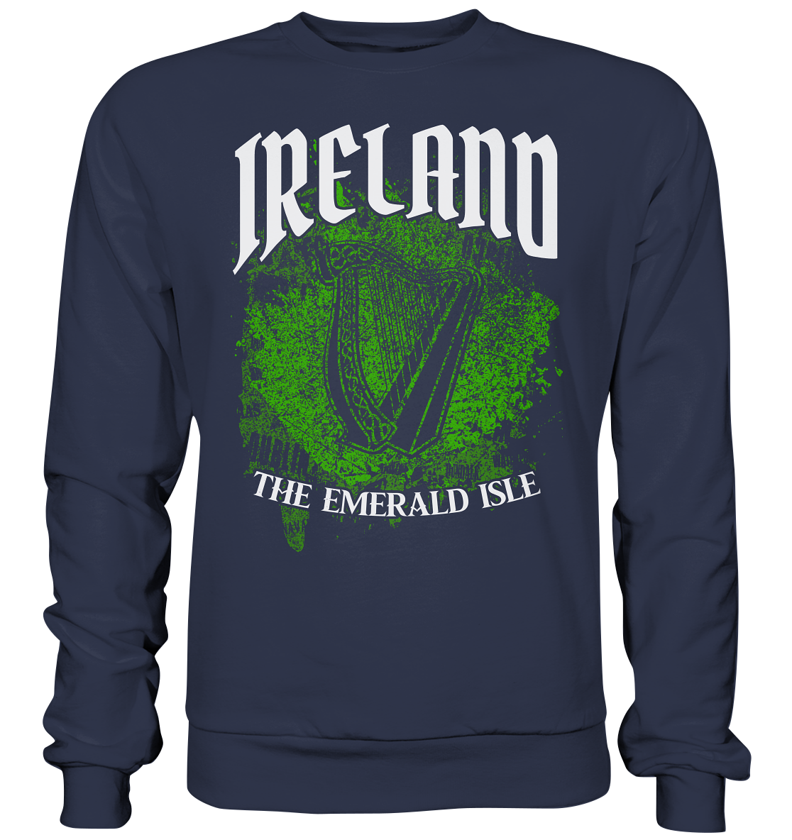 Ireland "The Emerald Isle / Splatter" - Premium Sweatshirt