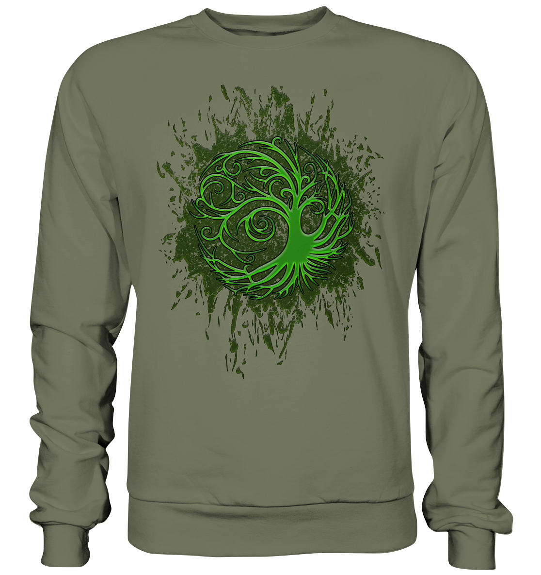 Celtic Tree "Splatter" - Premium Sweatshirt