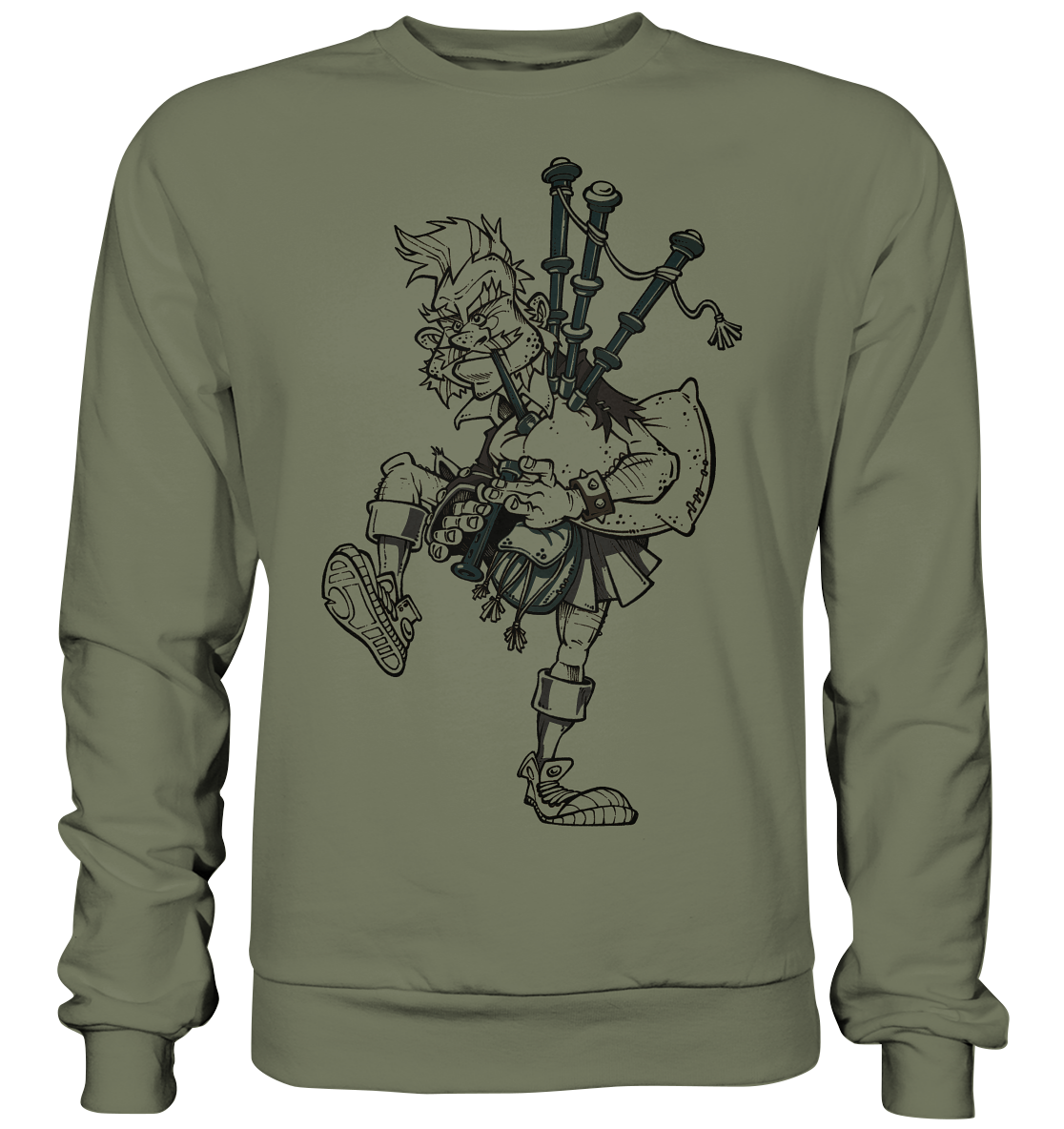 Bagpiper - Premium Sweatshirt