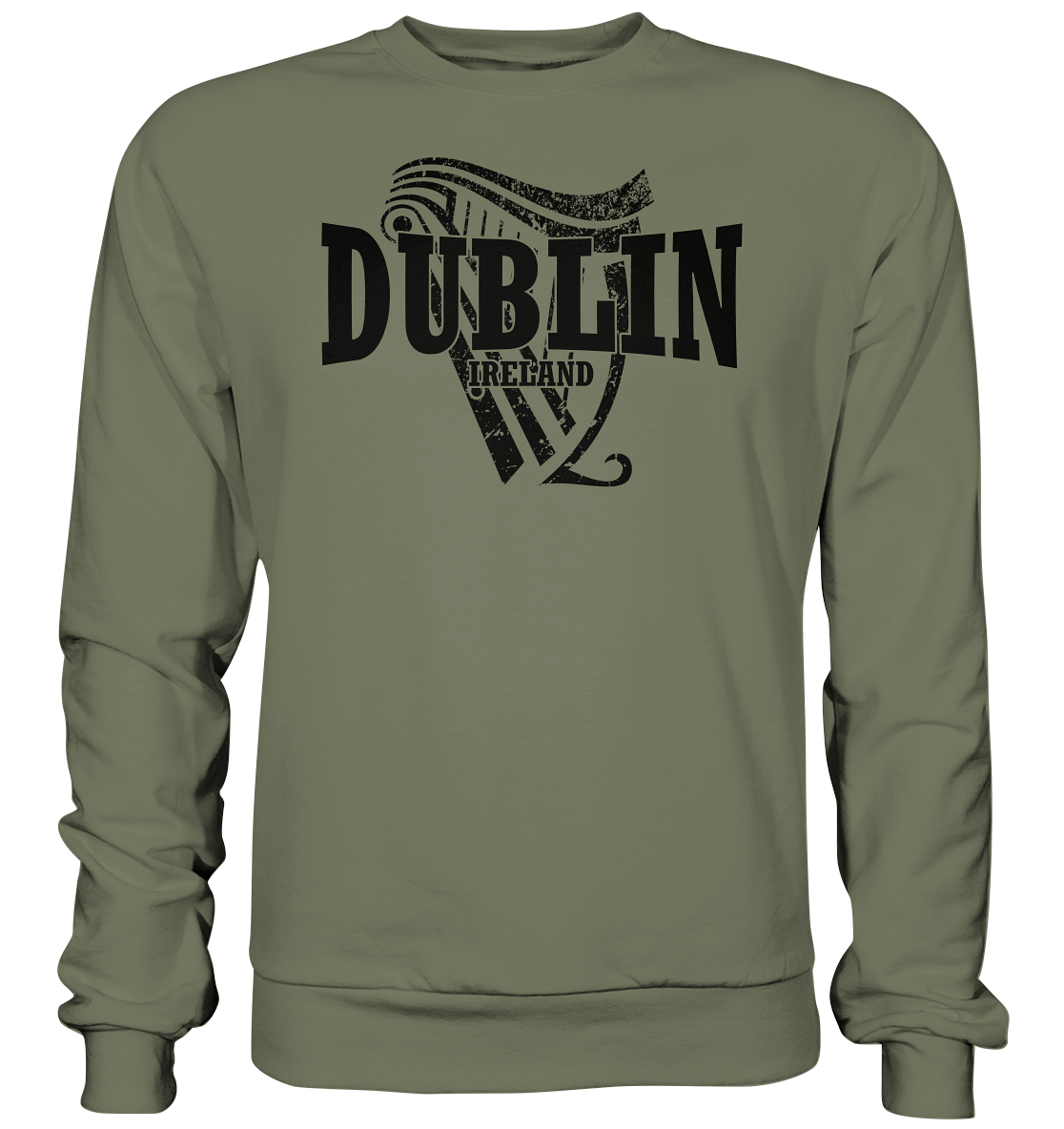 Dublin "Ireland - Harp II" - Premium Sweatshirt