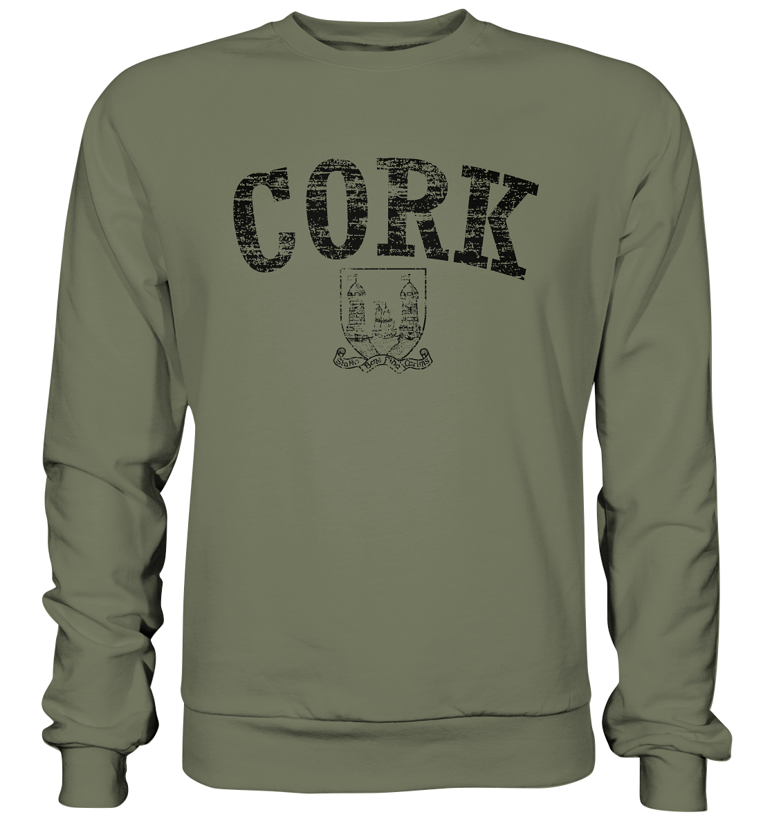 "Cork - Statio Bene Fida Carinis" - Premium Sweatshirt