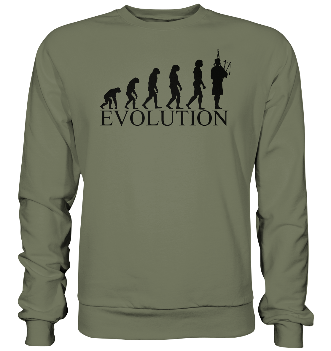 Bagpipe Evolution - Premium Sweatshirt