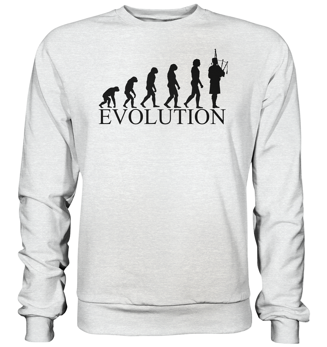 Bagpipe Evolution - Premium Sweatshirt