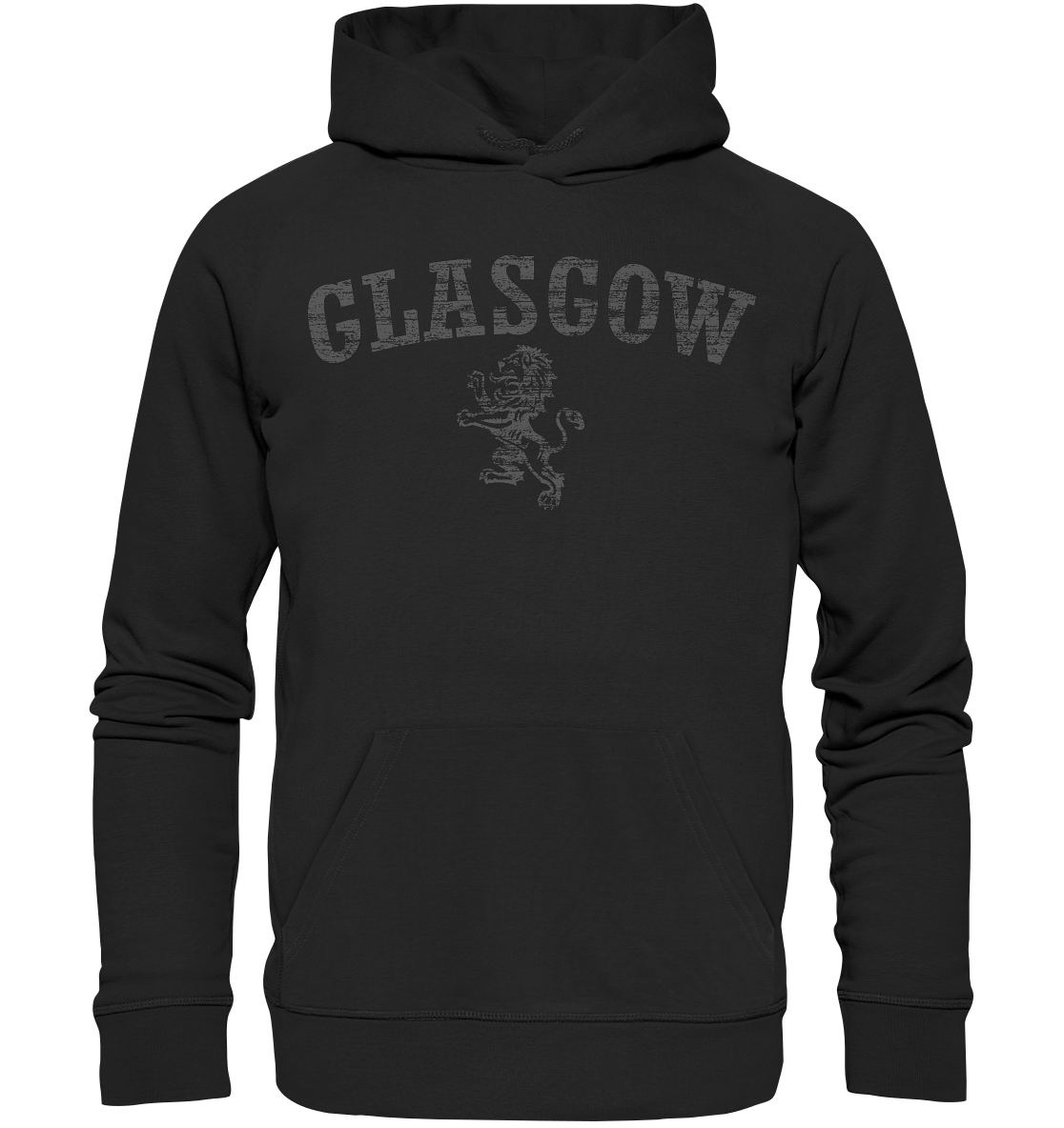 "Glasgow - Lion" - Premium Unisex Hoodie