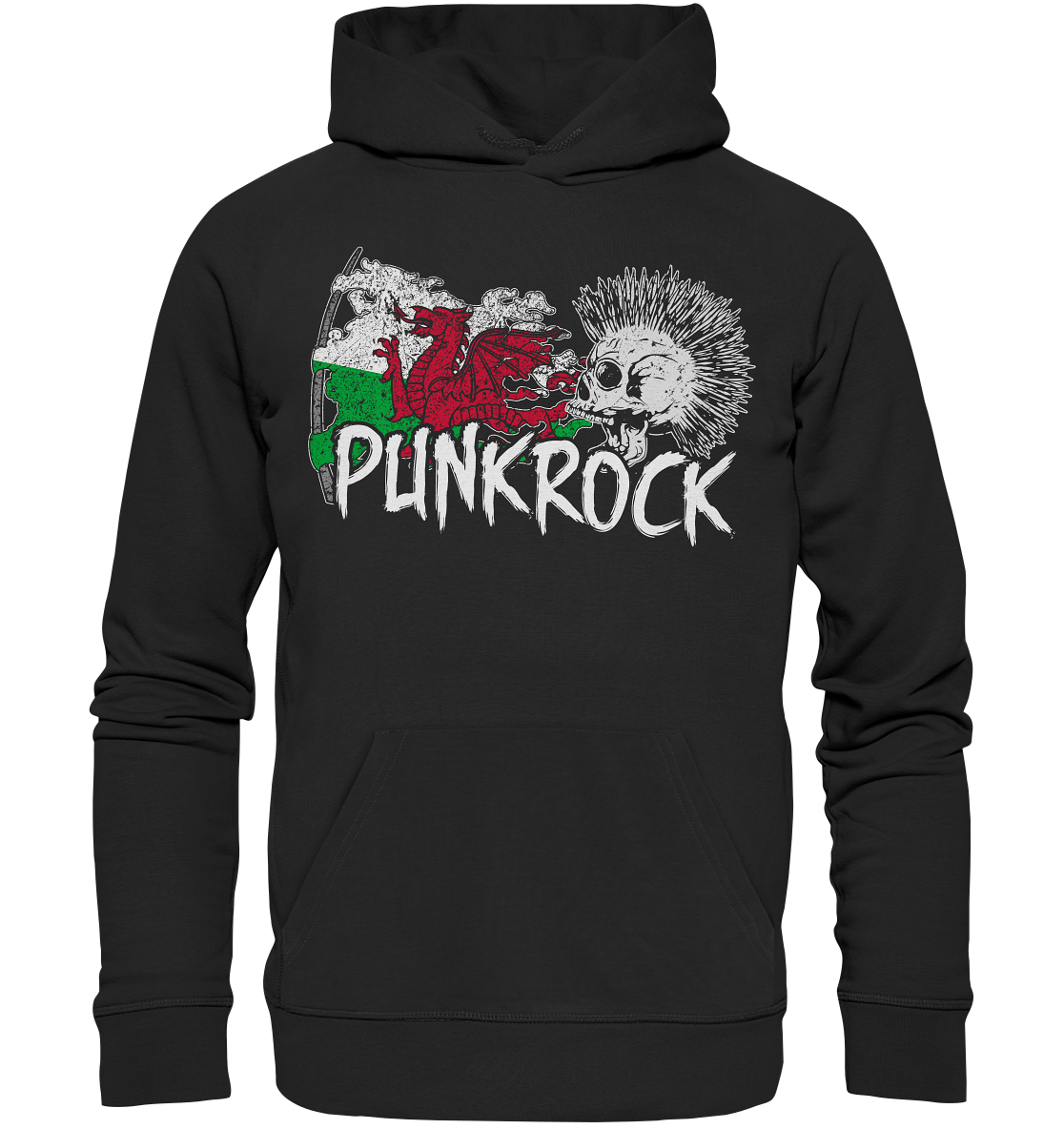 Punkrock "Wales" - Premium Unisex Hoodie