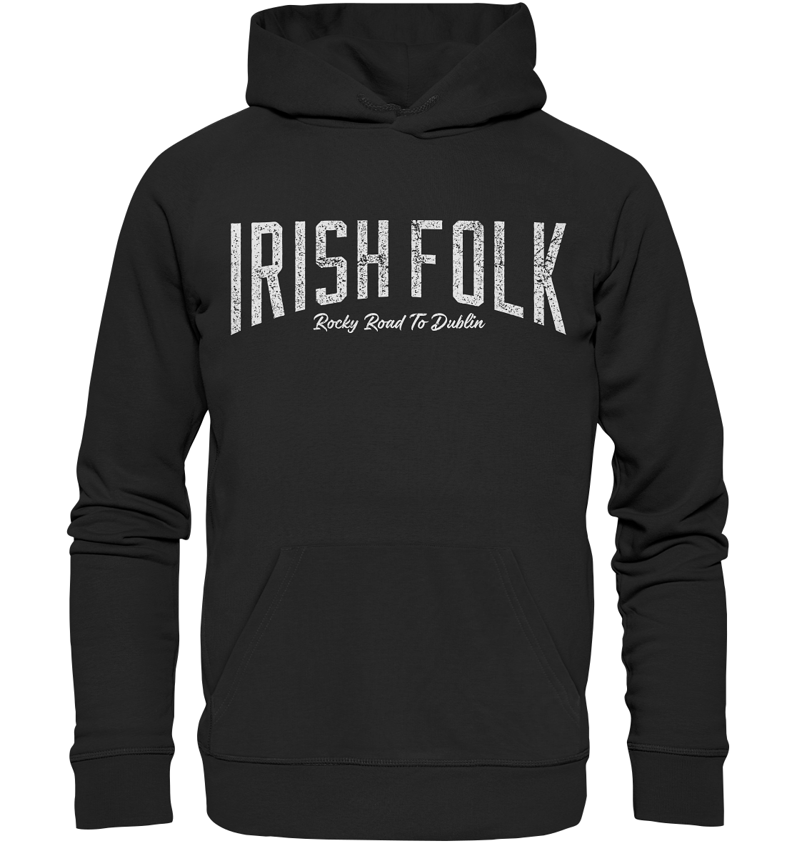 Irish Folk "Rocky Road To Dublin" - Premium Unisex Hoodie