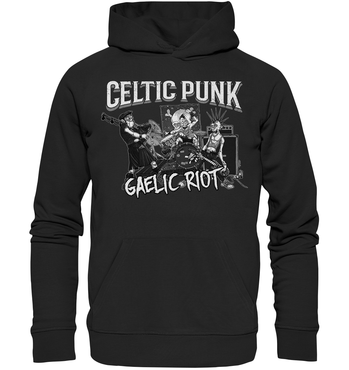 Celtic Punk "Gaelic Riot" - Premium Unisex Hoodie