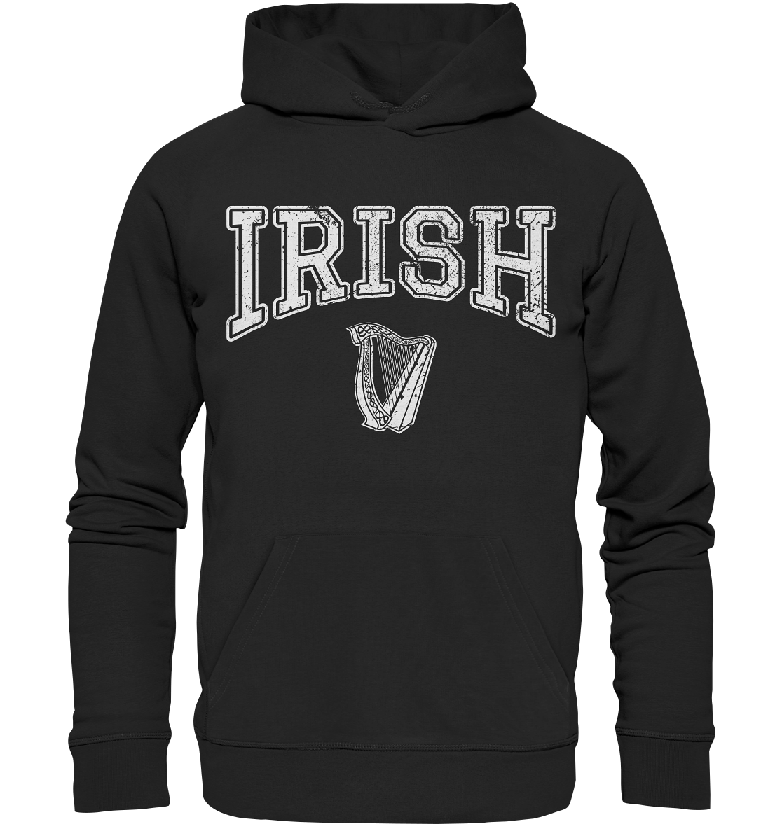 Irish "Harp" - Premium Unisex Hoodie
