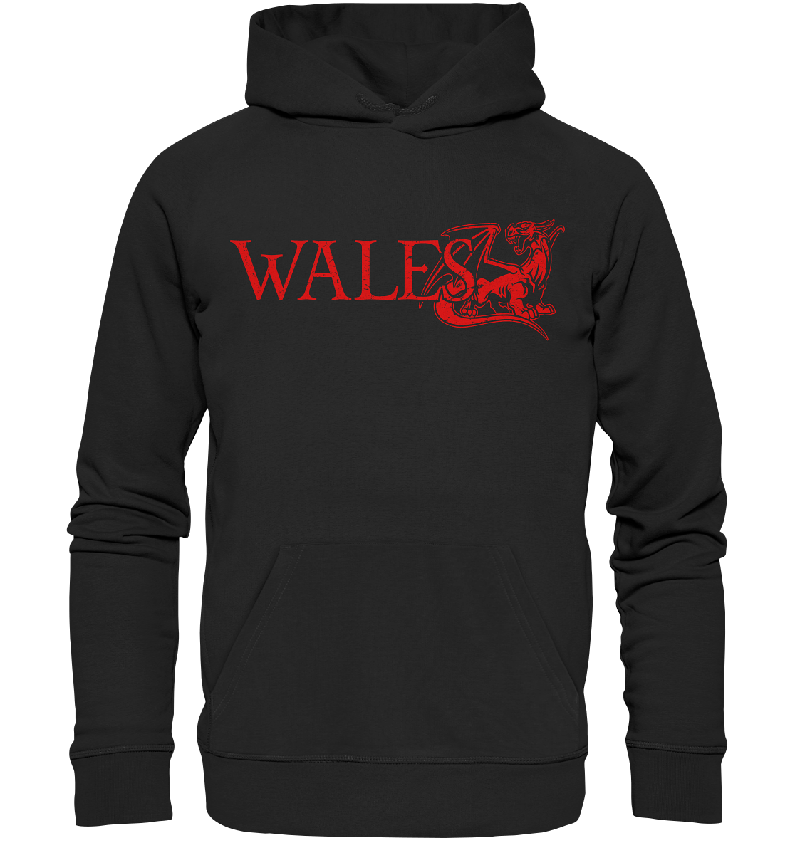 Wales "Dragon" - Premium Unisex Hoodie