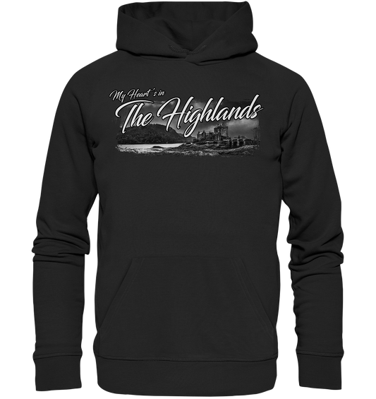 "My Heart's In The Highlands" - Premium Unisex Hoodie