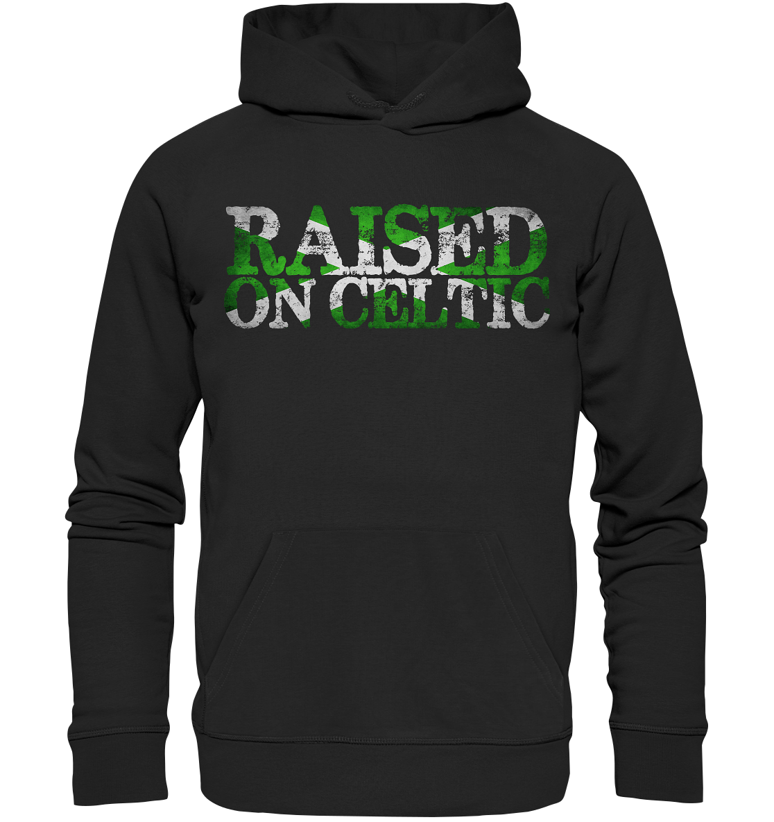 Raised On Celtic - Premium Unisex Hoodie