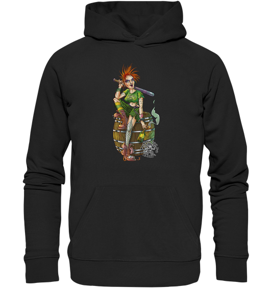 Irish Punkrock Girl - Premium Unisex Hoodie