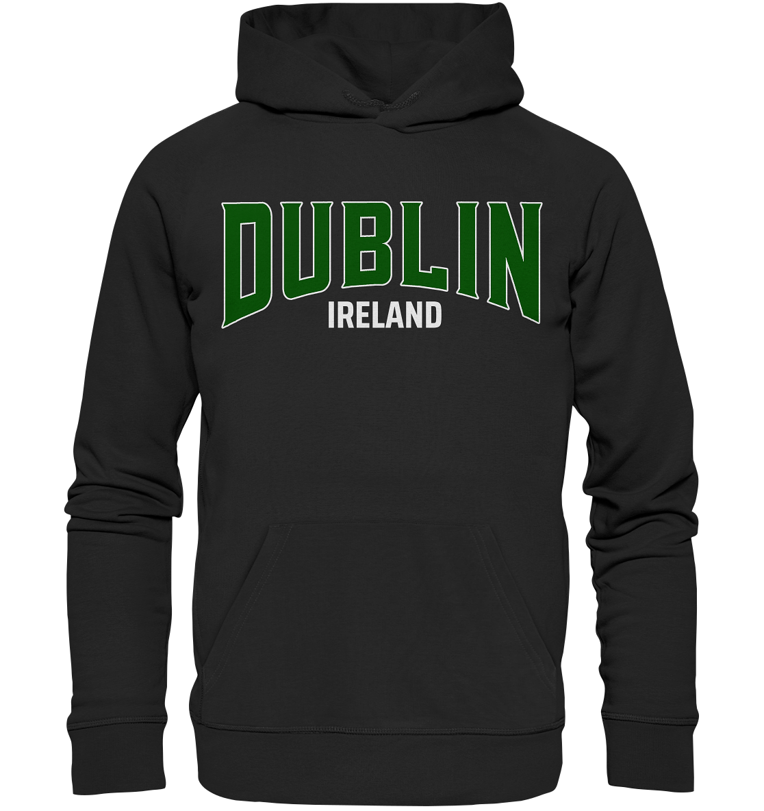 Dublin / Ireland "Green Logo" - Premium Unisex Hoodie