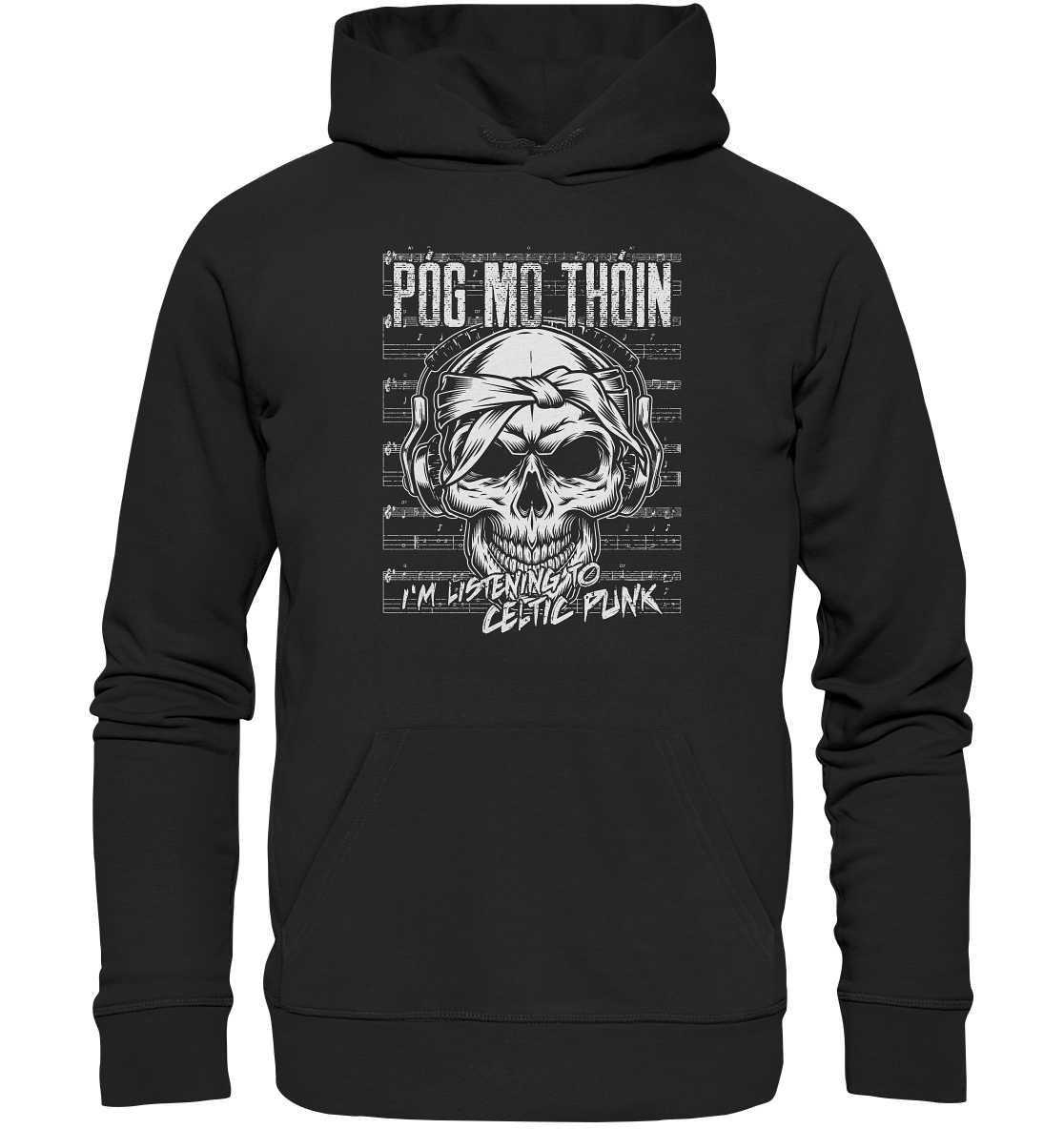 Póg Mo Thóin "Celtic Punk" - Premium Unisex Hoodie