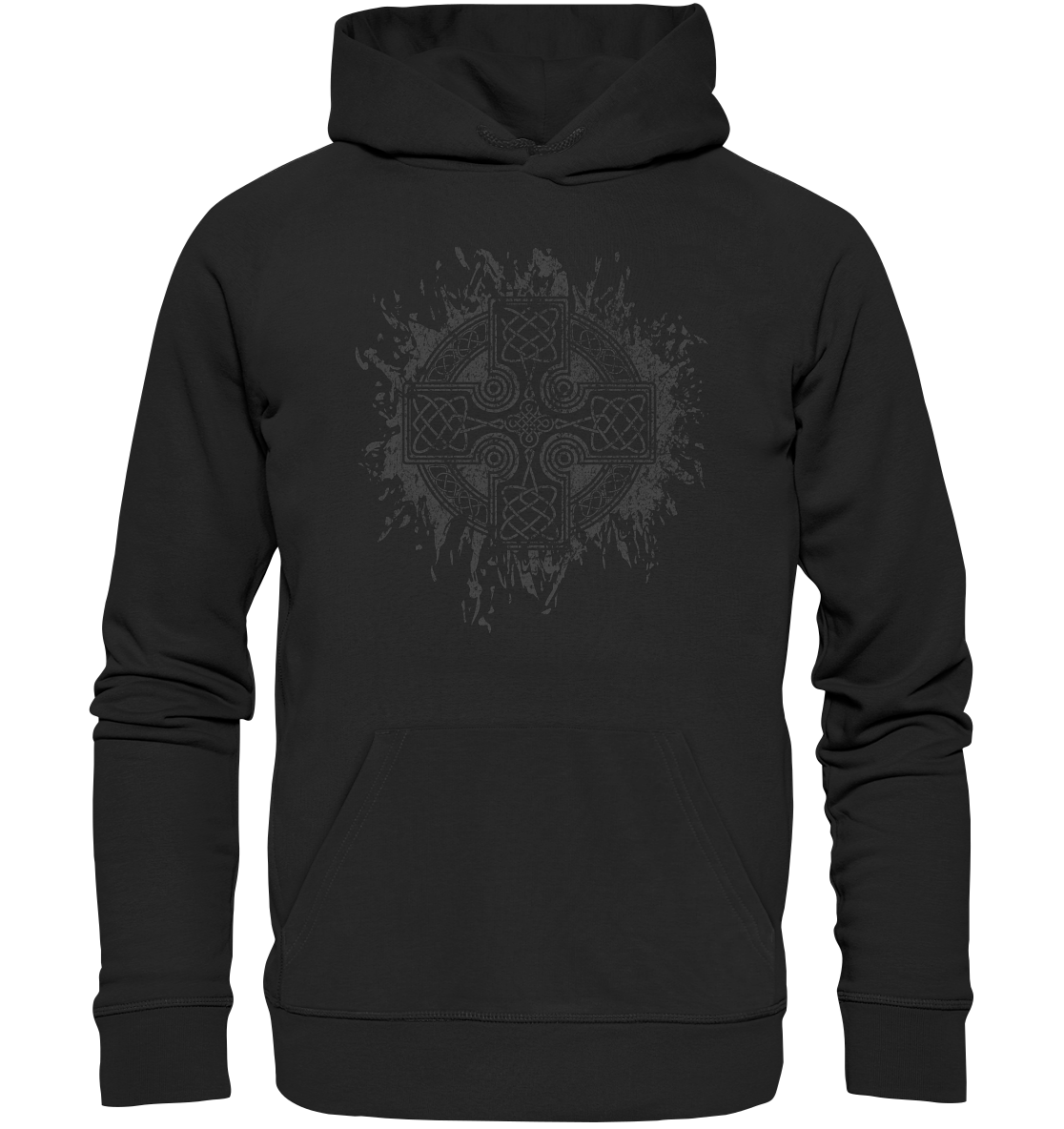 Celtic Cross "Splatter" - Premium Unisex Hoodie