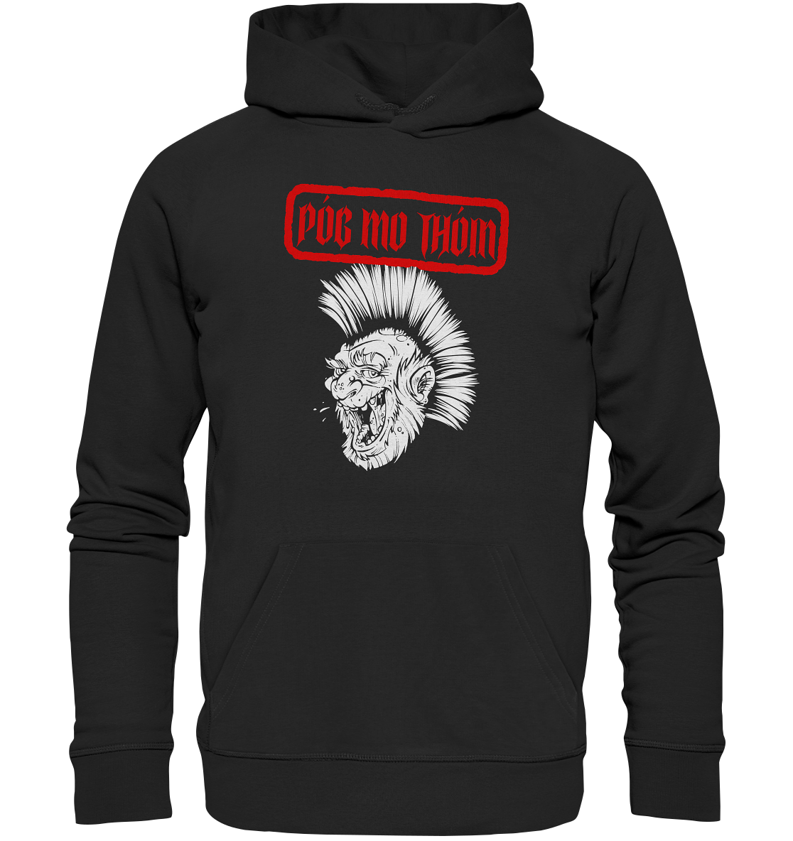 Póg Mo Thóin Streetwear "Punk" - Premium Unisex Hoodie