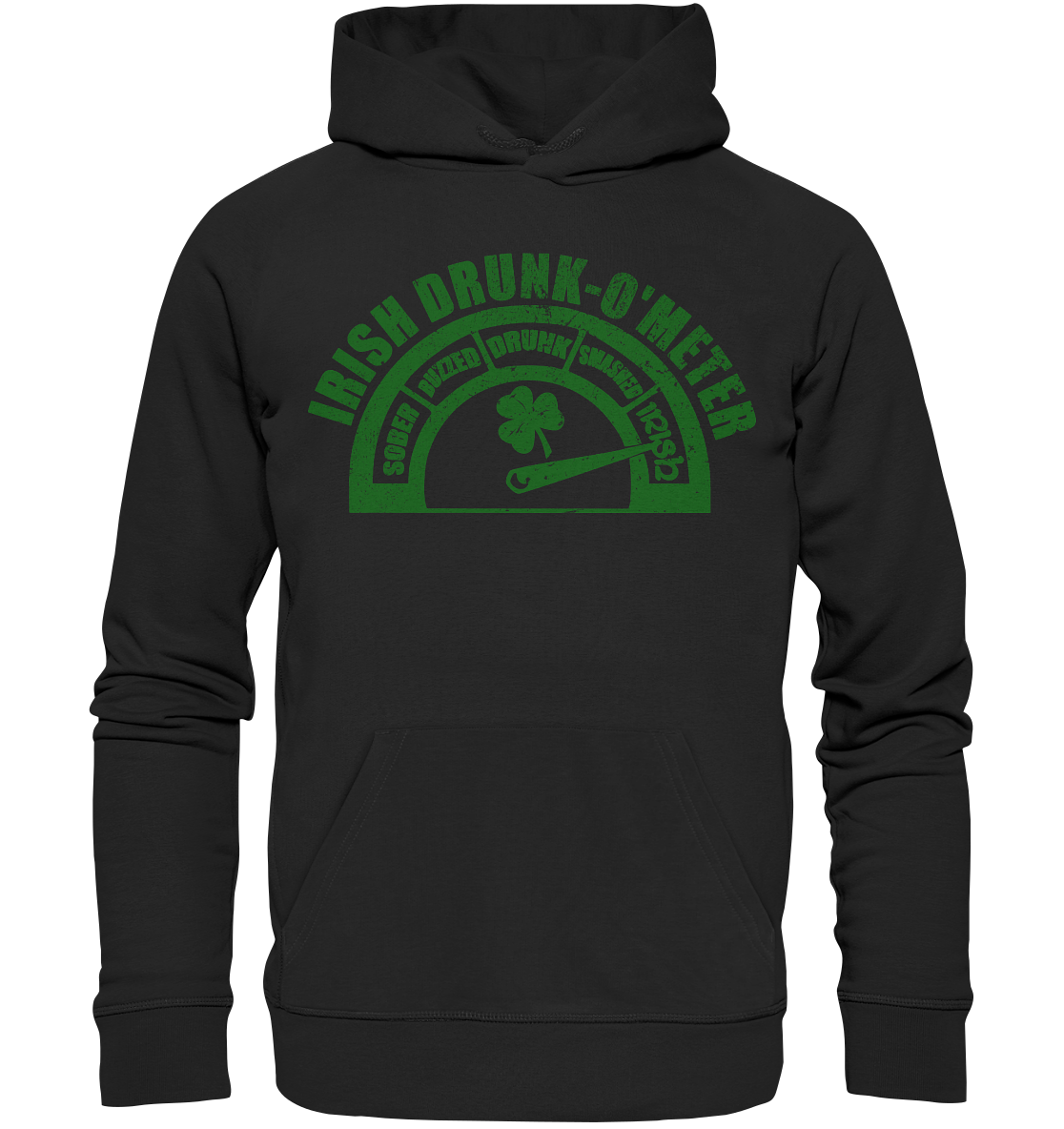 "Irish Drunk-O'Meter" - Premium Unisex Hoodie