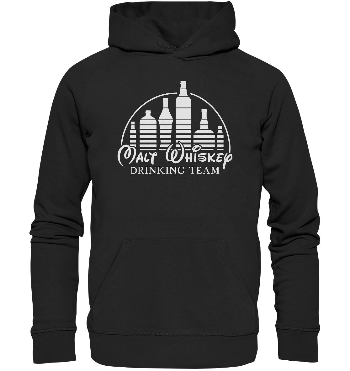 Malt Whiskey "Drinking Team" - Premium Unisex Hoodie
