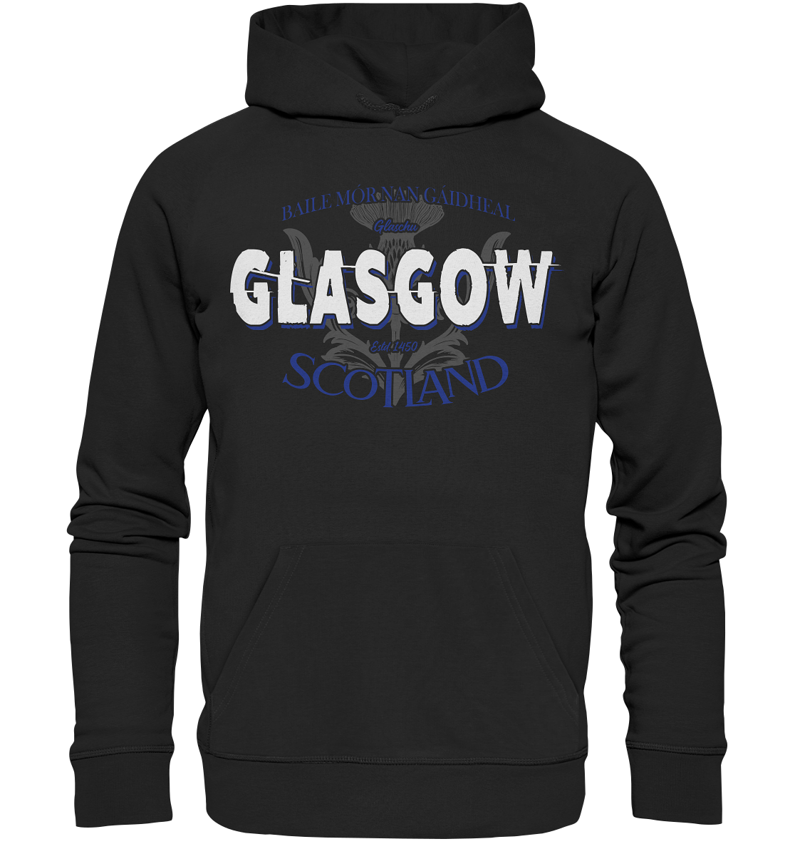 Glasgow "Baile Mòr nan Gàidheal" - Premium Unisex Hoodie