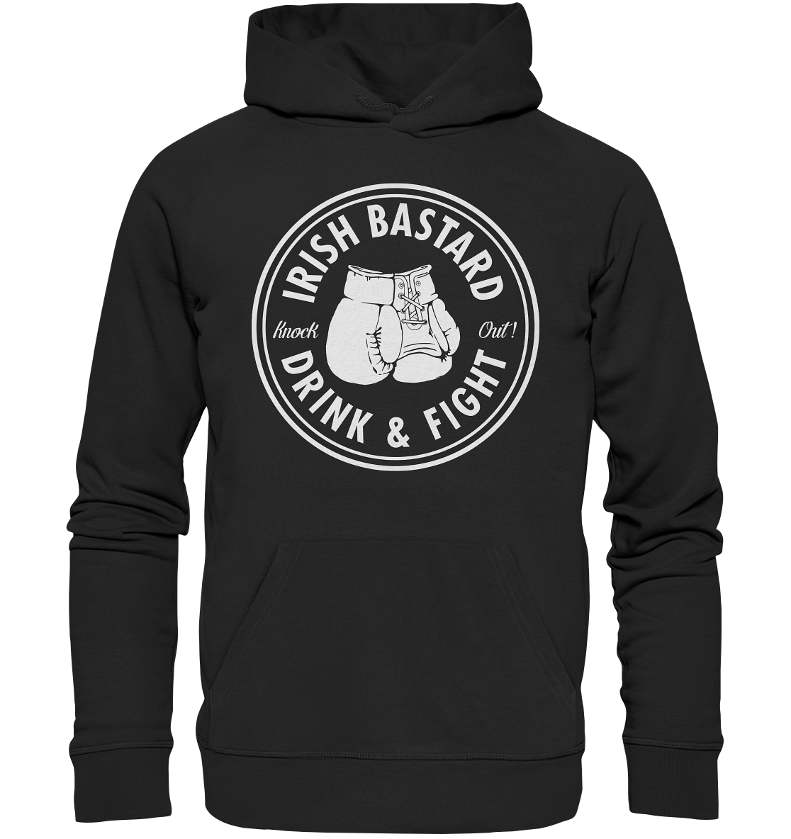 Irish Bastard "Drink & Fight" - Premium Unisex Hoodie