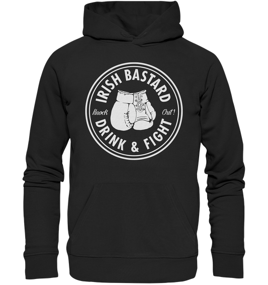 Irish Bastard "Drink & Fight" - Premium Unisex Hoodie