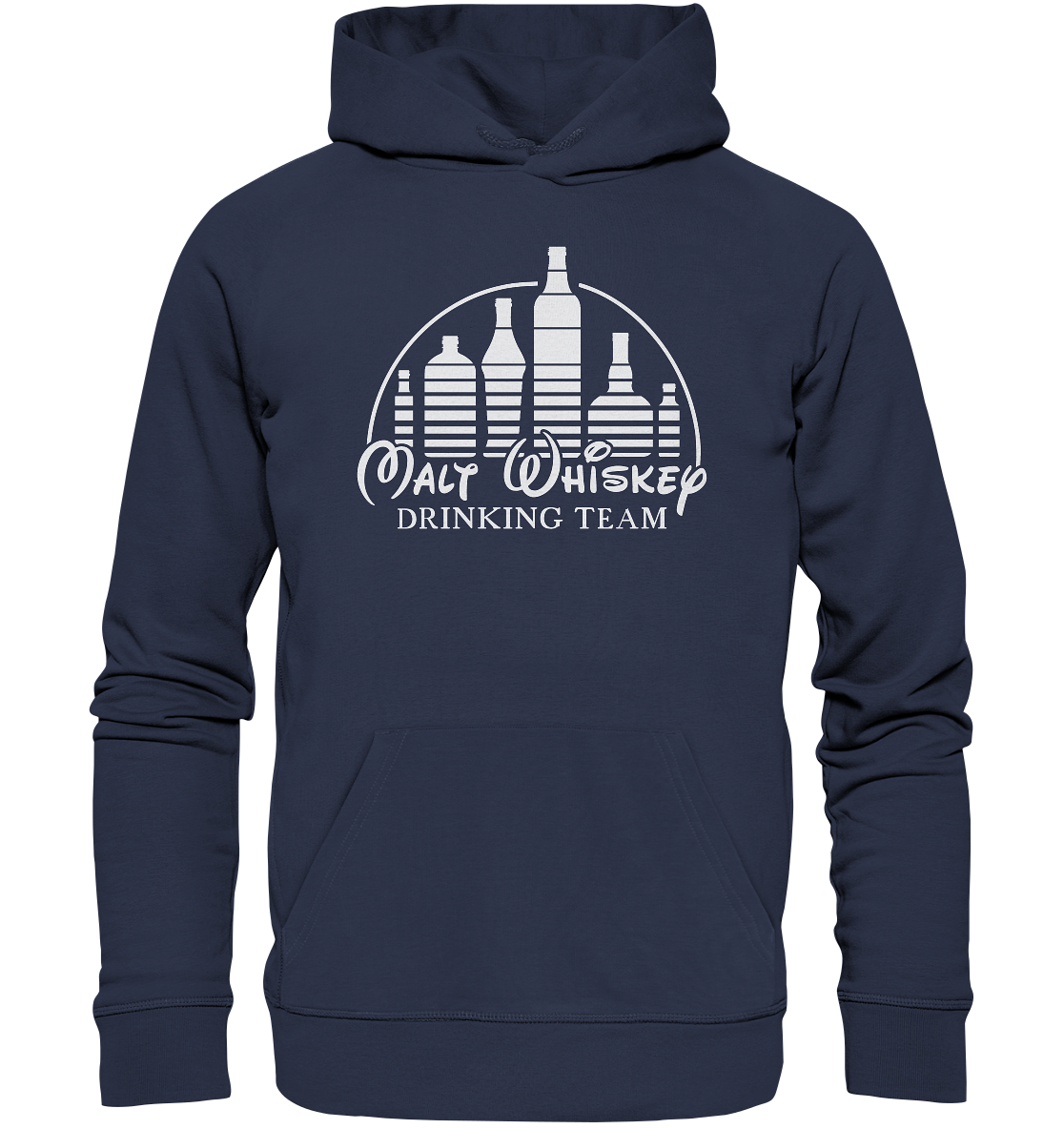 Malt Whiskey "Drinking Team" - Premium Unisex Hoodie