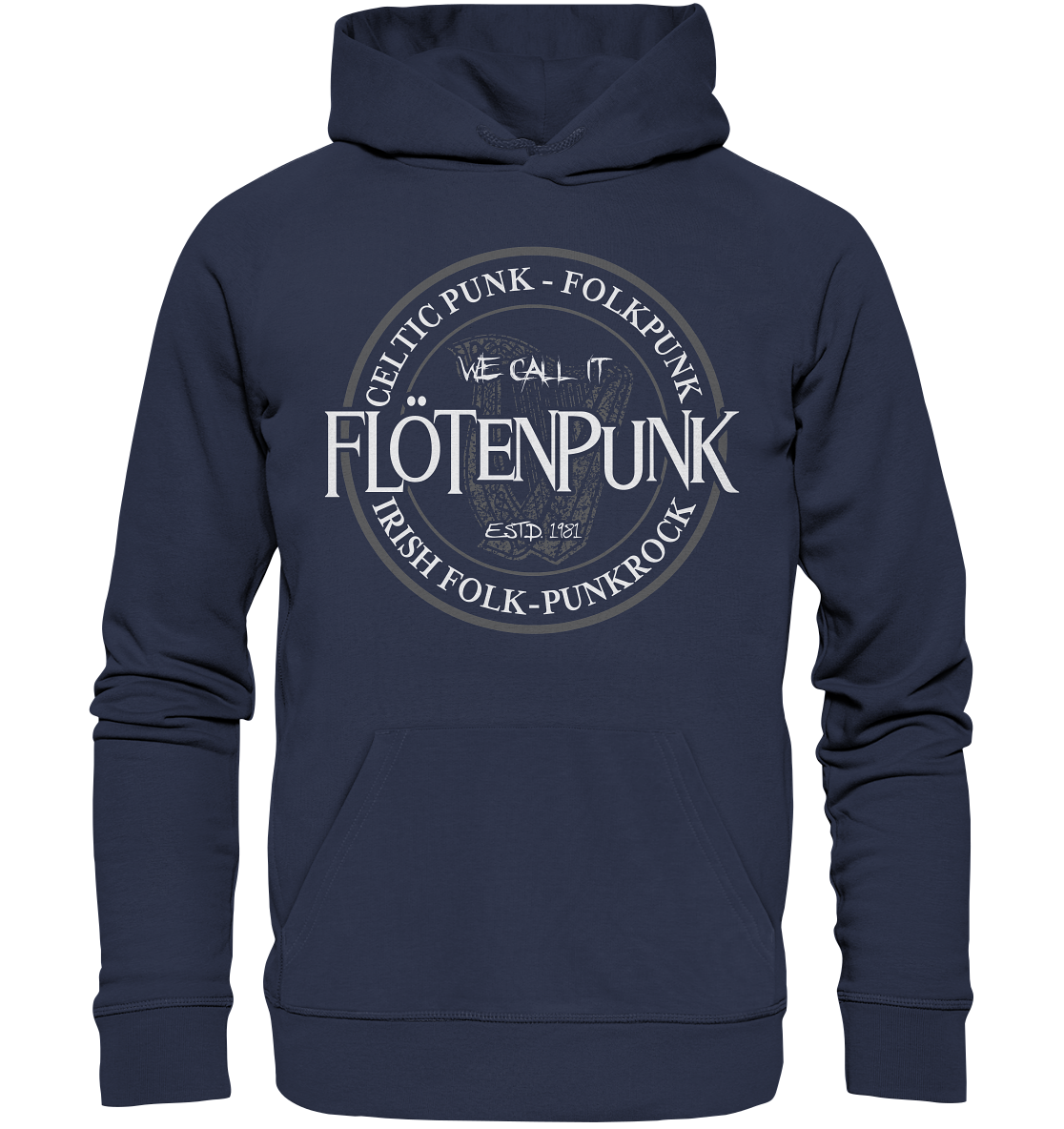 We call it "Flötenpunk" - Premium Unisex Hoodie